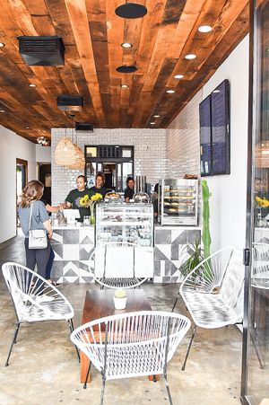 interior
 at Yerba Mate Bar & Empanadas in San Diego