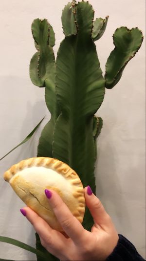 Vegan Jackfruit Empanada at Yerba Mate Bar & Empanadas in San Diego