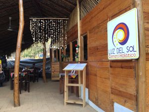 Entrance  at Luz del Sol in Mazunte