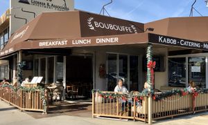 Boubouffe Mediterranean Grille, 2nd St, Nelmknt Shore, Long Beach CA at Boubouffe Mediterranean Grille in Long Beach