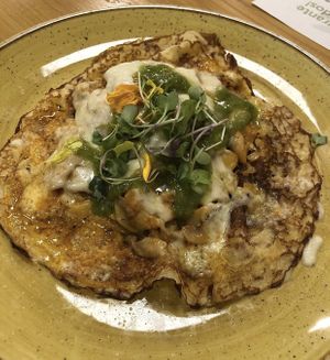 Crep de champiñón   at Doña Lola in Albacete