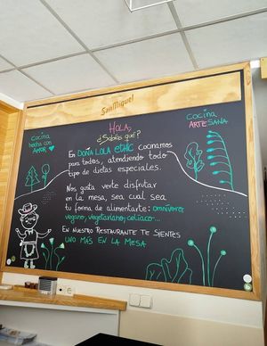 Pizarra at Doña Lola in Albacete