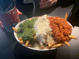 Triple Chips  at Picky Wops in East London