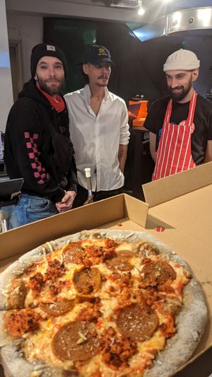 The team 🍕 at Picky Wops in East London