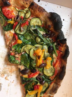 Best vegan pizzas ever! at Picky Wops in East London