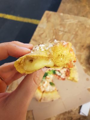 Stuffed crust at Picky Wops in East London