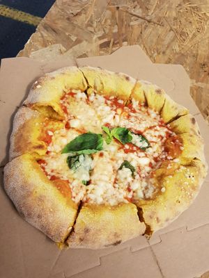 Maggie stuffed crust at Picky Wops in East London