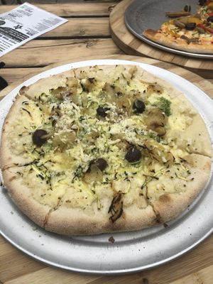 Green man  at Picky Wops in East London