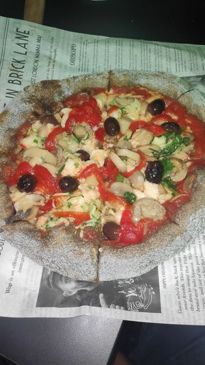 Pizza at Picky Wops in East London