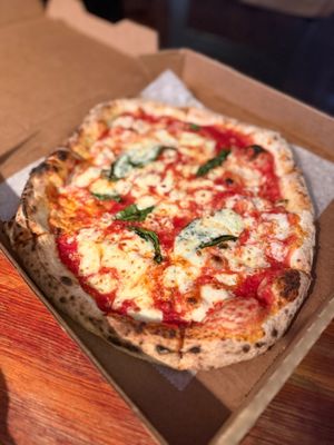Margarita Pizza at Antica Forma in Moab