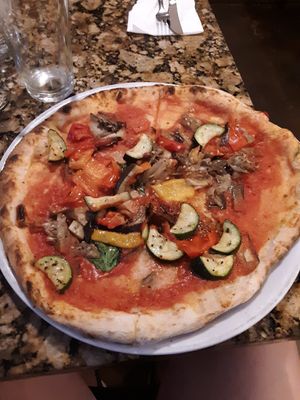 Vegetariana Pizza at Antica Forma in Moab