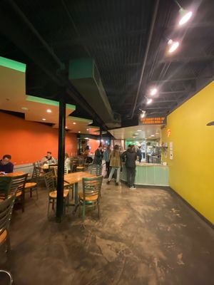 Inside at Boss Lady Pizza in Boulder