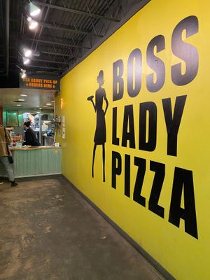 Order at counter or online at Boss Lady Pizza in Boulder
