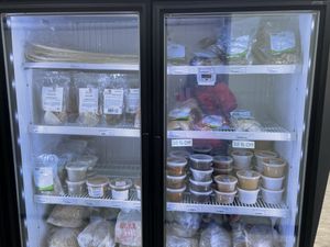 frozen ready to eat vegan meals at Orii - Vegan and Vegetarian Market in Edmonton