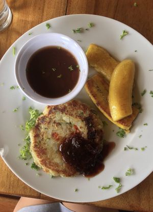 Good food! at Essence Arenal in El Castillo