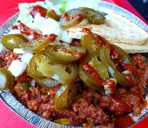 Beyond platter at The Halal Guys in Seoul