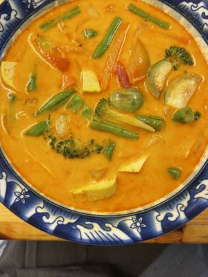 Red Curry  at Markintiny in Bangkok