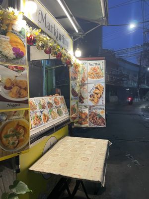 Outside #Veganuary at Markintiny in Bangkok