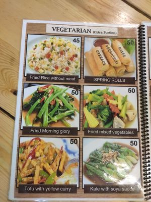 2019-12-16 menu map at Markintiny in Bangkok