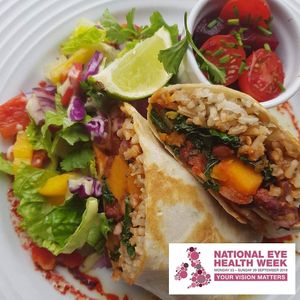Butternut Burrito (Vg) at Caffi Lolfa in Burry Port