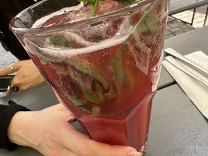 lemonade  at Hans im Glück in Saarlouis