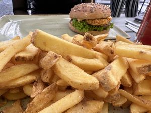 fries  at Hans im Glück in Saarlouis