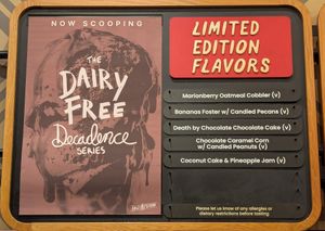 January 2025 flavors at Downtown Disney - Salt & Straw in Anaheim