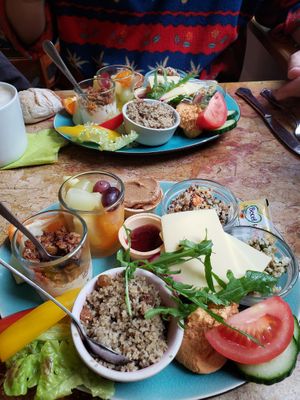 Veganes Frühstück  at Museumscafé in Regensburg