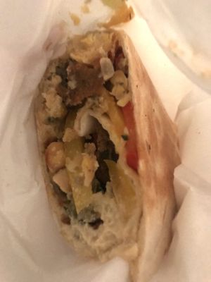 Falafel Chickpea Wrap  at Balance in South East London
