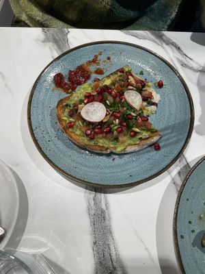 Avo on toast #Veganuary at Balance in South East London