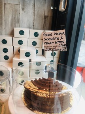 Vegan  🍰  at Balance in South East London