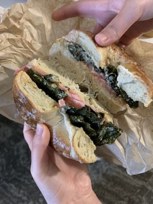 Kale ReuBon at Big Bon Bodega in Savannah