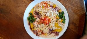 Fatte at Habibi in San Luis Potosi