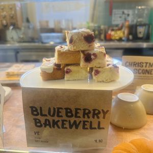 Blueberry Bakewell   at Boston Tea Party in Taunton