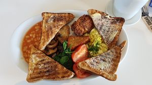 The Vegan Boss Breakfast at Boston Tea Party in Taunton
