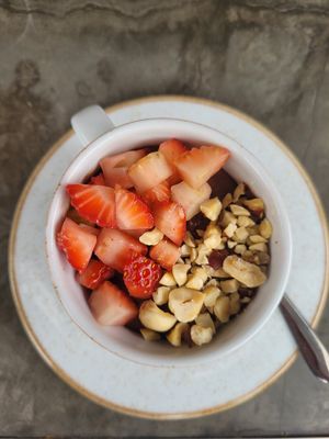 Chocolate dessert at Smash Avocaderia y Cafe in Medellin
