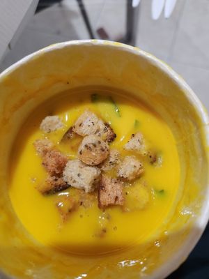 sopa at Smash Avocaderia y Cafe in Medellin