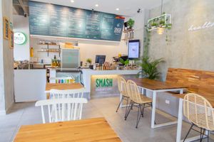 Inside View at Smash Avocaderia y Cafe in Medellin