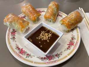 Veggie spring rolls  at PHO 5UP in Annapolis