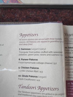 Starters at Amrit in Berlin