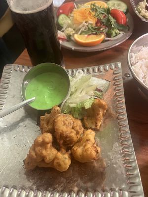 Chou fleur avec sauce verte   at Amrit in Berlin