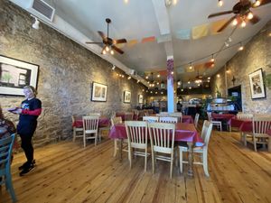 Nice setting   at Cafe Del Rio in Virginia City