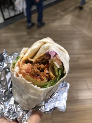 Impossible burrito  at Stuff'd - Causeway Point in North Singapore