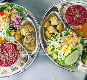 MacroBIO plate is perfec lunch or diner  at MacroBio in Florianopolis