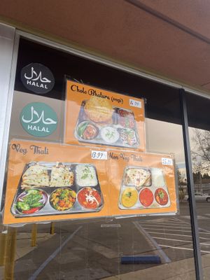 Veggie Items Spotted - Cruising By Today #Veganuary at Indian Grill in San Leandro