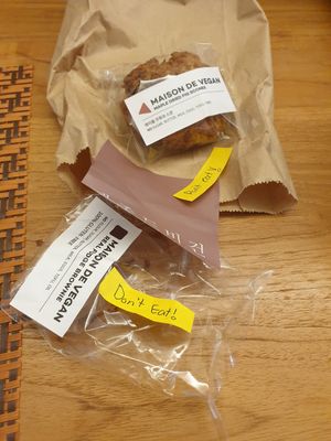 So good they were claimed by non-vegam teenage son at Maison de Vegan in Gyeonggi-do