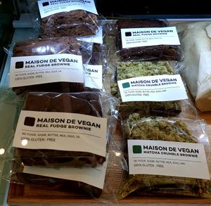 brownies .. at Maison de Vegan in Gyeonggi-do