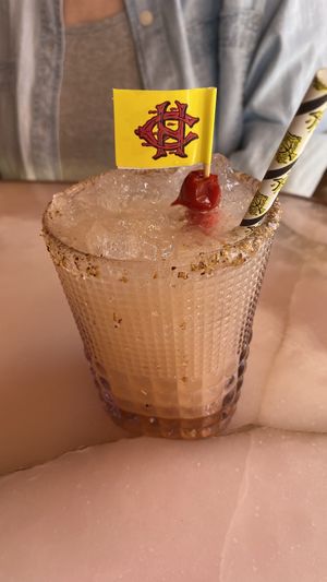 Spicy margarita   at Morning Glory in San Diego