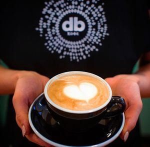 Кофе на растительном молоке at Dobraw in Moscow