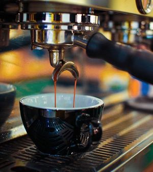 Кофе машина at Dobraw in Moscow